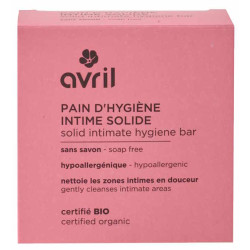 Avril Pain d'hygiène intime solide certifié Bio 110g inca inchi cosmos organic muqueuses sensibles Les copines bio