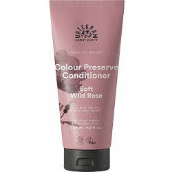 Urtekram Après shampooing cheveux colorés à la Rose Sauvage Soft Wild Rose 180ml produit de soin capillaire Les Copines 