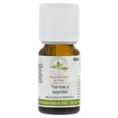 Herboristerie de Paris Huile essentielle Tea Tree Terpineol Bio 10ml produit d'aromathérapie bio les copines bio