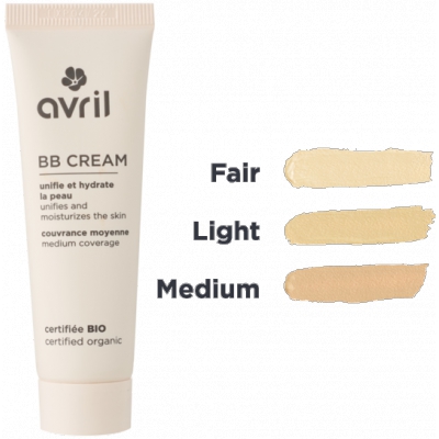 Avril Cosmétique BB Cream medium 30 ml bb crème bio les copines bio