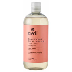 Avril cosmétique Shampooing bio Eclat couleur cheveux colorés ou méchés 500ml Les copines bio