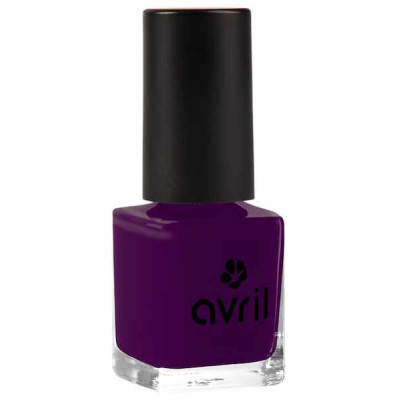 Avril Cosmétique Vernis à ongles Aubergine 865 7ml violet chic et sophistiqué Les copines bio