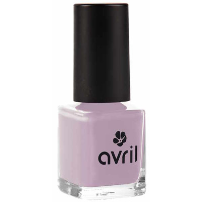 Avril cosmétique Vernis à ongles Guimauve 7ml teinte mauve pastel Les copines bio