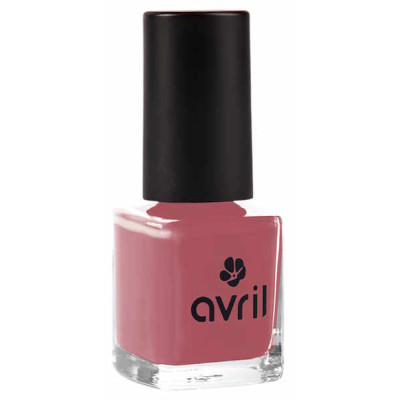 Avril Cosmétique Vernis à ongles Rose patiné 7ml apporte une teinte de rose vintage les copines bio 