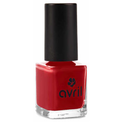 Avril Cosmétique Vernis à ongles Rouge Passion 7ml rouge professionnel pour apporter  de la confiance les copines bio