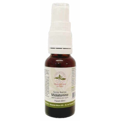 Herboristerie de Paris Spray Buccal Mélatonine arôme Pêche de Vigne 20ml endormissement sommeil Les copines bio