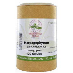 Herboristerie de Paris Harpagophytum Lithothamne 120 Gélules articulations Les copines bio