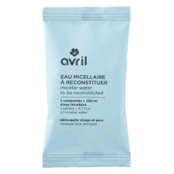 recharge Eau micellaire à reconstituer Avril cosmétique Certifié Cosmos Natural Les copines bio