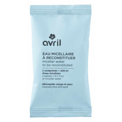 recharge Eau micellaire à reconstituer Avril cosmétique Certifié Cosmos Natural Les copines bio