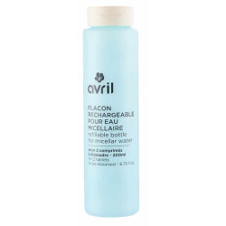 Avril Cosmétique Flacon Vide Rechargeable pour eau micellaire flacon vide recyclable Les copines bio