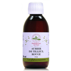 Herboristerie de paris Phyto concentré Aubier de Tilleul rouge 200ml foie santé hépatique digestion les copines bio