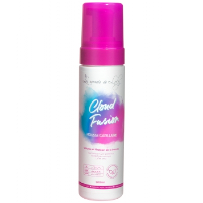 Les Secrets De Loly Cloud fusion Mousse capillaire 200ml pour cheveux multi texturés les copines bio