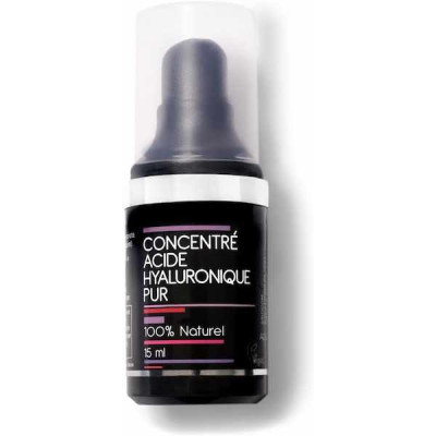 Aquasilice Concentré Acide Hyaluronique Pur Flacon pompe 15ml  anti rides anti-âge repulpante les copines bio