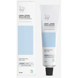 Clémence et Vivien Crème légère désaltérante 75ml acide hyaluronique crème fluide bio Les copines bio