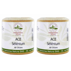 Herboristerie de Paris ACE Sélénium Lot de 2 X 60 gélules action antioxydante Les copines bio