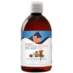 Catalyons Animalyon Articulation Os Pelage 500ml magnésium potassium silicium Animal de compagnie