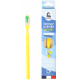 Lamazuna Brosse à dents écologique rechargeable Jaune Medium Les copines bio
