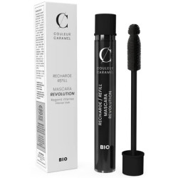 Couleur Caramel Recharge Mascara Révolution n°91 Extra noir produit de maquillage pour les yeux Les Copines Bio