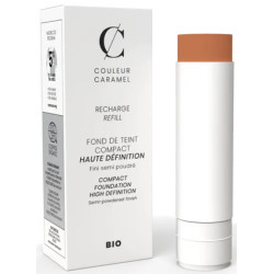Couleur Caramel Recharge Fond de teint Compact Haute Définition No 14 -  Beige halé 9 g produit de maquillage pour le visage Les