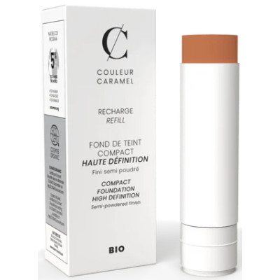 Couleur Caramel Recharge Fond de teint Compact Haute Définition No 14 -  Beige halé 9 g produit de maquillage pour le visage Les
