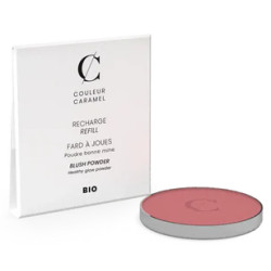 Couleur Caramel Recharge Fard à joues No 57 -  Vieux rose 3,3 g produit de maquillage du teint bio Les Copines Bio
