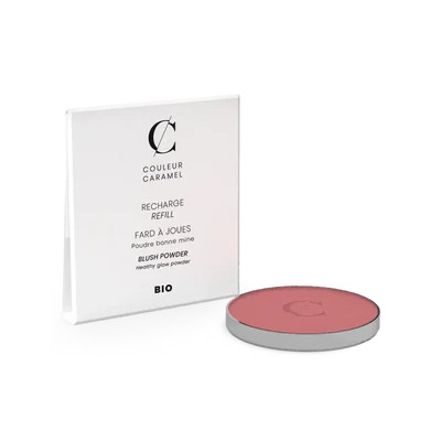 Couleur Caramel Recharge Fard à joues No 57 -  Vieux rose 3,3 g produit de maquillage du teint bio Les Copines Bio