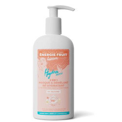 Masque et démêlant 2 en 1 sans silicone Monoi Macadamia bio 300ml