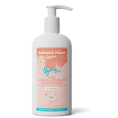 Masque et démêlant 2 en 1 sans silicone Monoi Macadamia bio 300ml