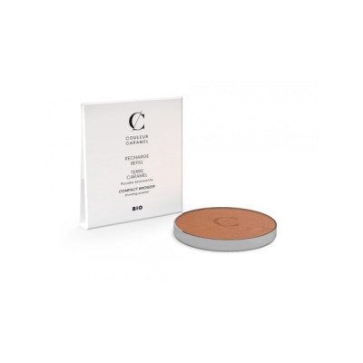 Couleur Caramel Recharge Terre Caramel No 28 - Halé nacré 8,5 g produit de maquillage pour le visage Les Copines Bio