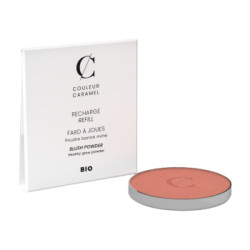Couleur Caramel Recharge Fard à joues No 51 -  Pêche 3,3 g produit de maquillage du teint bio Les Copines Bio