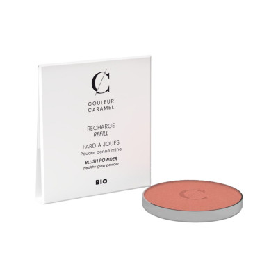 Couleur Caramel Recharge Fard à joues No 51 -  Pêche 3,3 g produit de maquillage du teint bio Les Copines Bio
